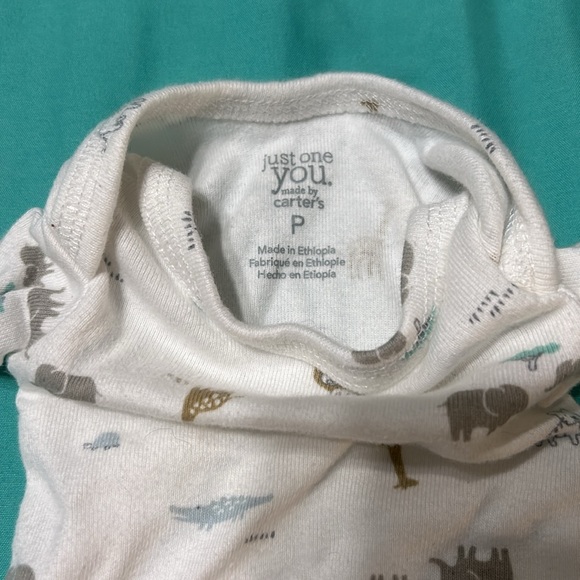 Just One You By Carter’s Animal Onesie Size: Preemie - Picture 4 of 4